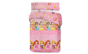 Capa de edredão infantil 2 peças modelo PRINCESAS 969