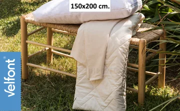 100% cotton mattress topper 150x200 cm, MAX COTTON model by Velfont 2