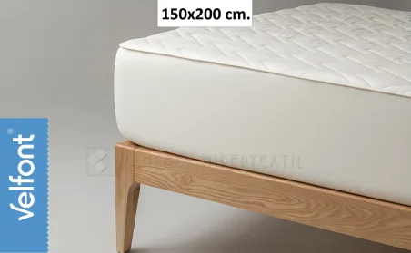 100% cotton mattress topper 150x200 cm, MAX COTTON model by Velfont