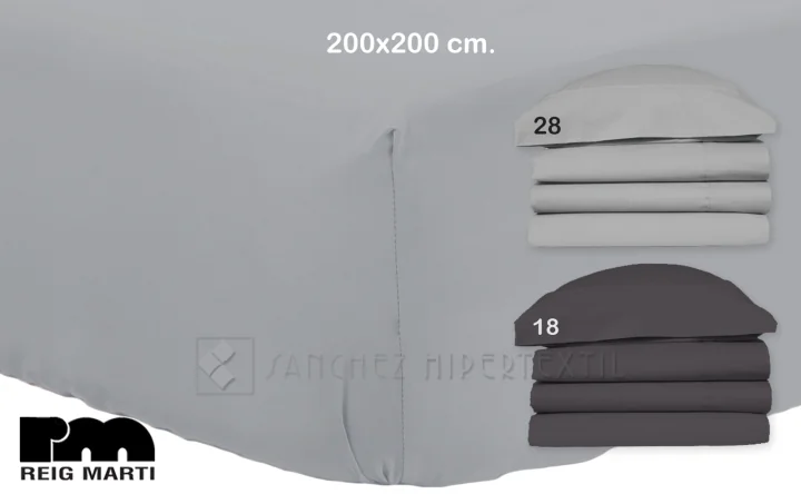 Sábana bajera adaptable cama 200 x 200 cm. HAPPYCOLOR de Reig Martí