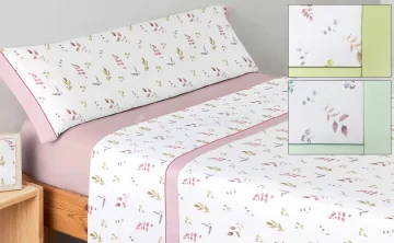 Joc De Llençols Complet Model DALIA Fulles De Sánchez Hipertextil