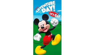 Toalha de praia infantil Mickey Mouse Adventure 46036 70 x 140 cm