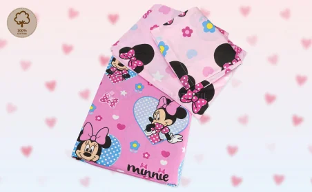 Joc De Llençols Infantil 100% Cotó MINNIE 599