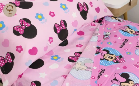 Joc De Llençols Infantil 100% Cotó MINNIE 599