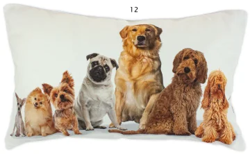 Funda de coixí 30X50 cm. 112 113 MASCOTES 2