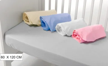 Llençol Baixera Adaptable Per Bressol 60 X 120 Cm 2