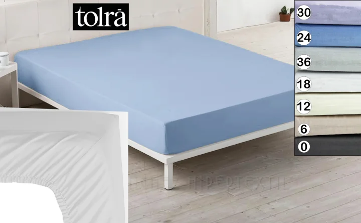 Llençol de sota adaptable 100% cotó 144 fils DIANA de Tolrà