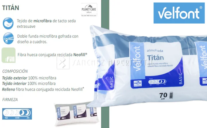 Almohada TITAN de Velfont