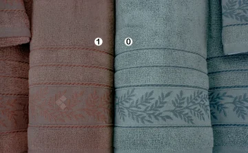 100% cotton 3-piece towel set with 100x150cm sheet towel. Yeudi by Don Algodón 2