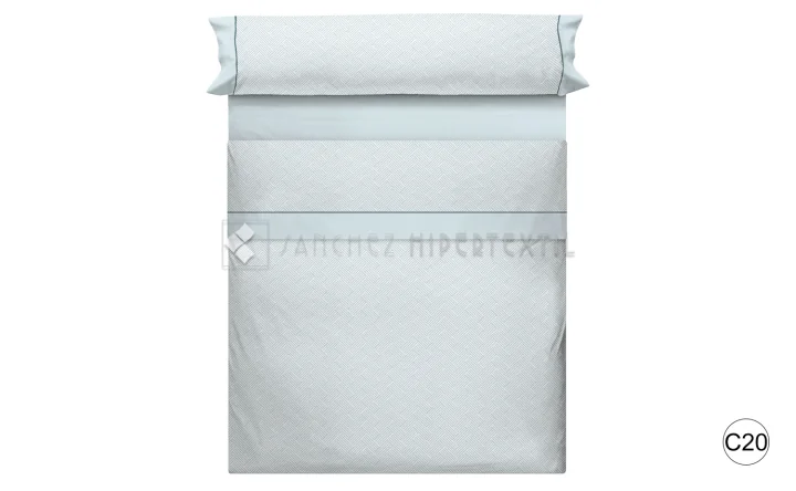 Conjunto completo de lençóis 100% algodão da LASCA by Cañete