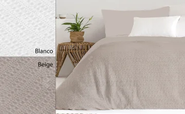Jacquard Honeycomb Duvet Cover TAJO Model 100% Cotton