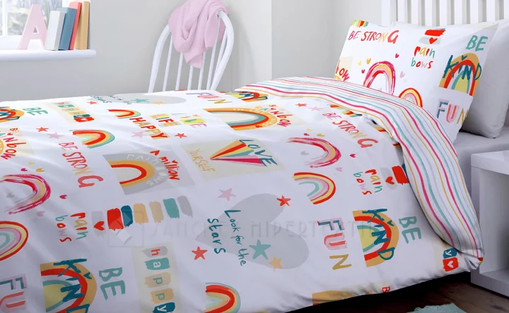 Funda nòrdica + coixinera RAINBOW de Catherine Lansfield