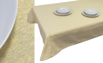 Toalha de mesa de Natal com lurex NATALE ORO