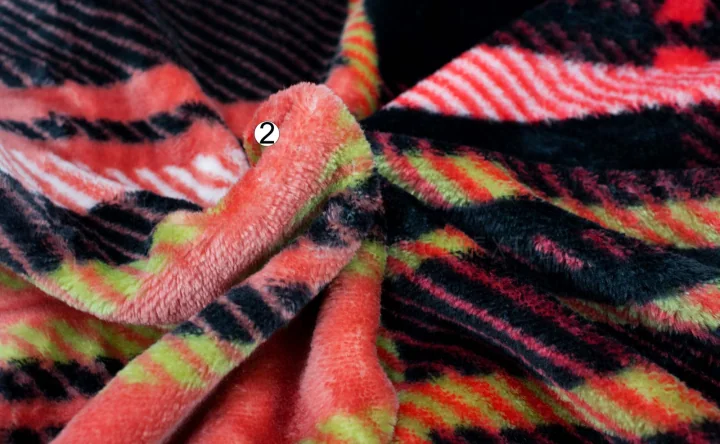 Manta Plaid 160x220 cm. tacte coral TARTAN ESCOCÈS