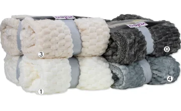 PLAID 130X160 SHERPA DONATELLO