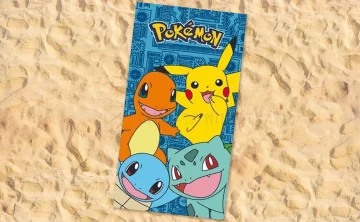 T PLATJA 70X140 MICROFIBRA POKEMON NW1337