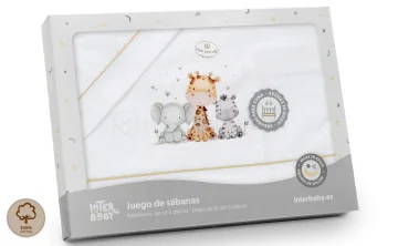 TRIO 3323 JIRAFA ELEFANT