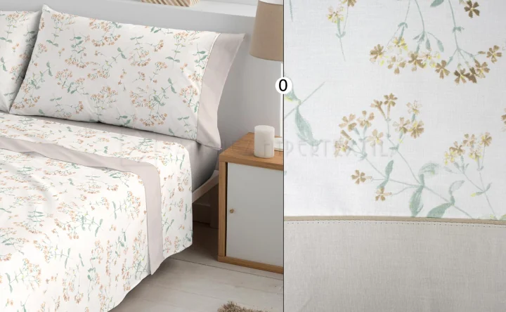 Ensemble de draps complet VELETA 100 % coton