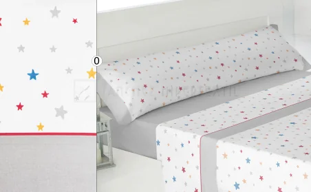 Joc complet de llençols infantil 7638 ESTRELLES