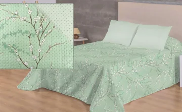 ANTEA bedspread and cushion covers by Karamelo