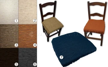 Almofada com enchimento para cadeira ajustável CHENILLE Dss