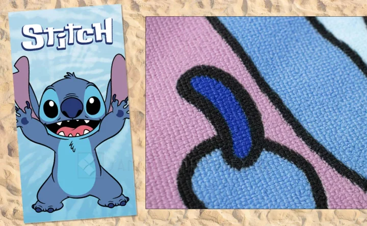 Toalla Playa Infantil 70 X 140 cm. STITCH EZ78128