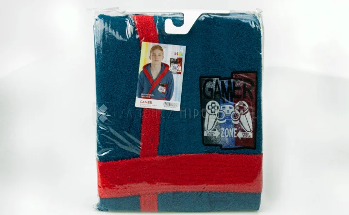 Barnus Brodat Secaneta Blau marí -GAMER-