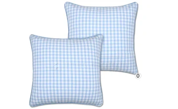 Complete 40X40 BARDOT VICHY cushion by Stof 2