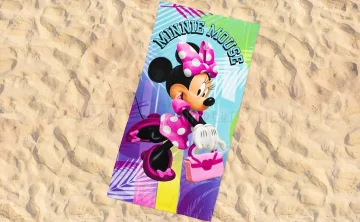 PINK MINNIE beach/pool towel EZ18089 2