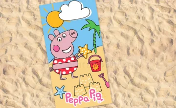 Children's Beach/Pool Towel 70 x 140 cm. PEPPA PIG EZ78116