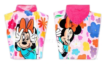 MINNIE 100% Cotton Towel Poncho EZ18084
