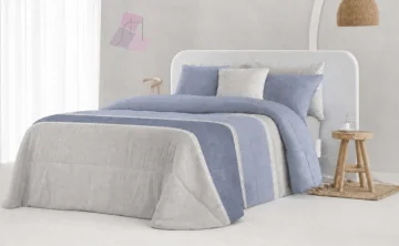 Reversible Conforter Duvet 300 g/m² + Cushion Covers - DAIRON Fundeco 2