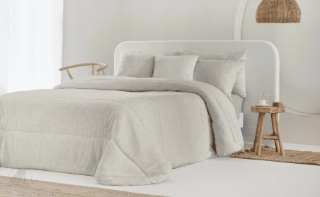 Reversible Comforter Duvet 300g/m² + Cushion Covers - GAEL
