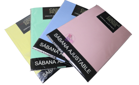 SOLDE ! - Drap-housse ajustable 50 % polyester / 50 % coton