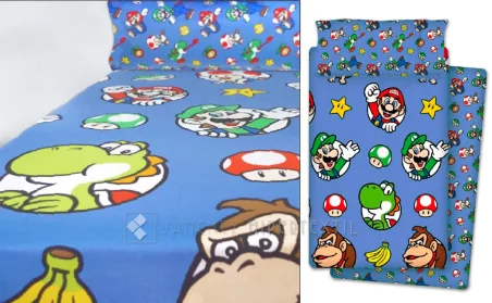 Conjunto de folhas SUPER MARIO de 3 peças NW1038