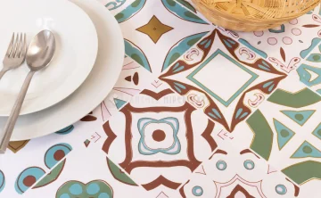 Nappe Anti-tache Avec Téflon Modèle CERAMICA 2