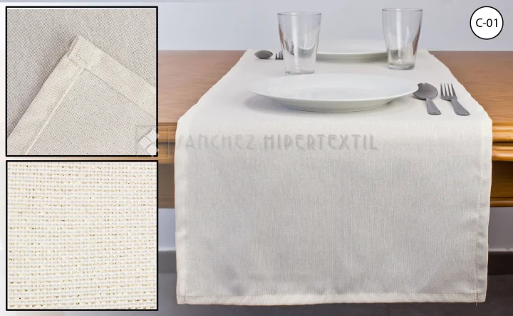 Chemin De Table Avec Lurex Lisse Réf:5