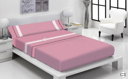 Complete Set of Sheets Model DAVE by Sánchez Hipertextil