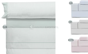 Conjunto completo de lençóis MELIA Cañete Listras