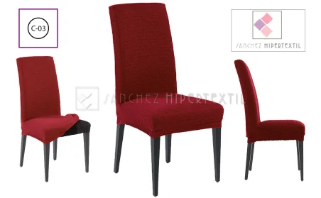 Universal Cover For Chairs With Backrest Model Isaac