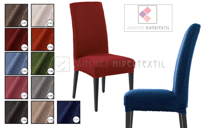 Universal Cover For Chairs With Backrest Model Isaac