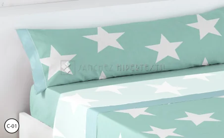 Juego De Cama Completo AUSTRAL Estrellas De Stilia