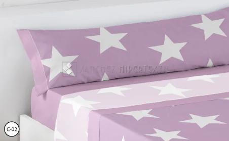 Juego De Cama Completo AUSTRAL Estrellas De Stilia