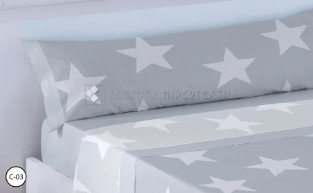 Juego De Cama Completo AUSTRAL Estrellas De Stilia