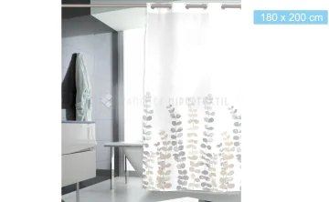 Cortina de chuveiro 180 x 200 cm 2 modelos para escolher