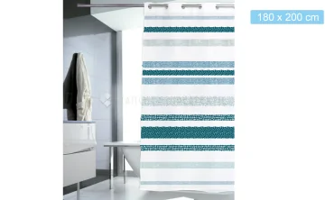 Cortina de chuveiro 180 x 200 cm 2 modelos para escolher 2