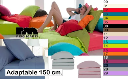 Drap housse adaptable HAPPYCOLOR pour un lit de 150 cm. par Reig Marti