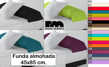 Funda de coixí de 50x85 cm. 1boca HAPPYCOLOR de Reig Martí