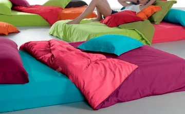 Funda nórdica lisa reversible HAPPYCOLOR cama 90 cm. de Reig Martí 2