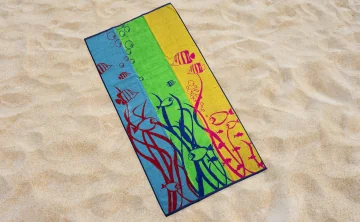 Toalha de Praia Jacquard 87 X 160 Cm FUNDO